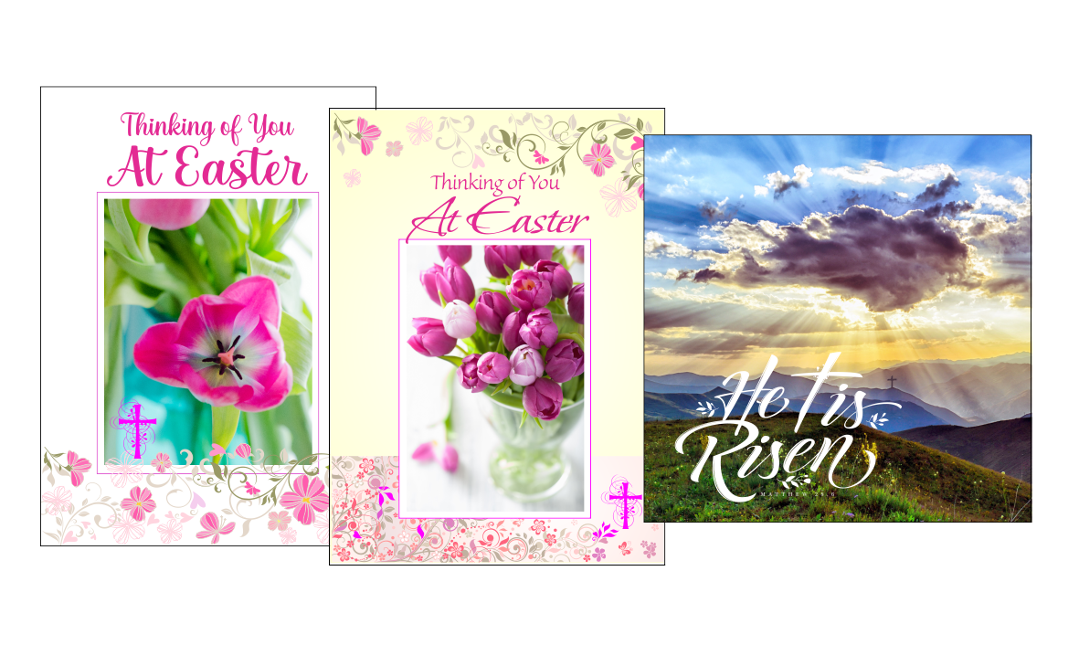 thinking of you at easter religious cards