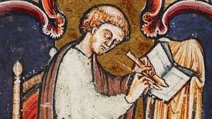 St Bede the Venerable painting